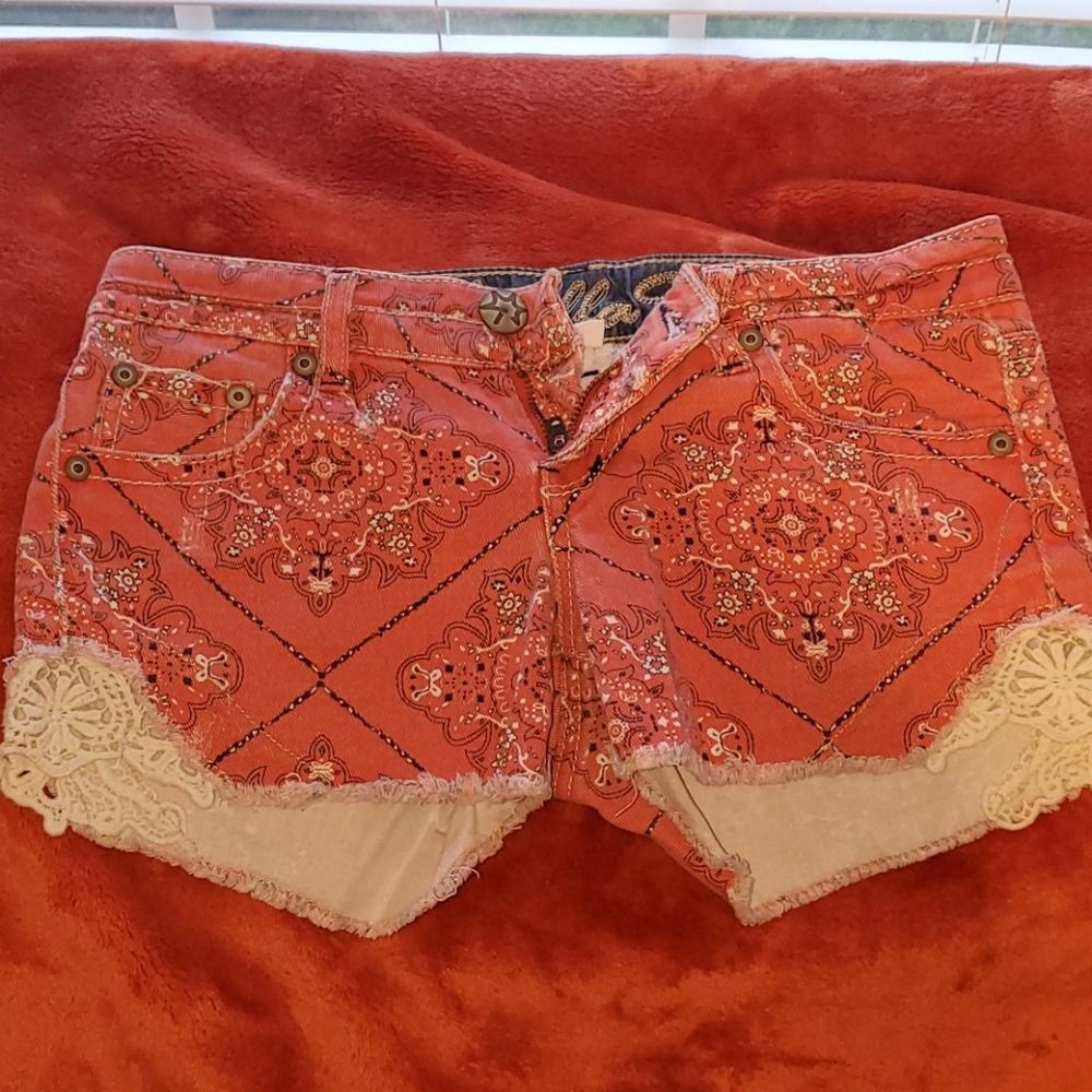 4/$20 Women's bandana print shorts